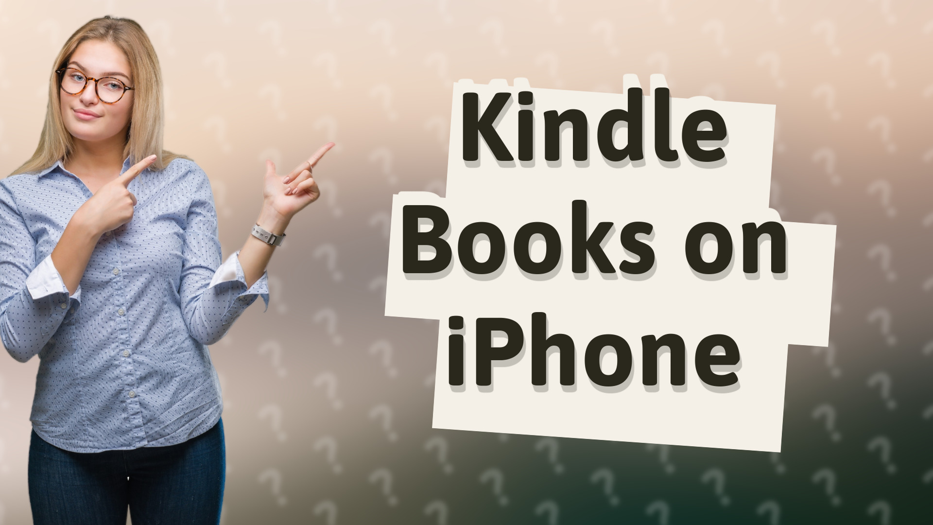 Kindle Books on iPhone