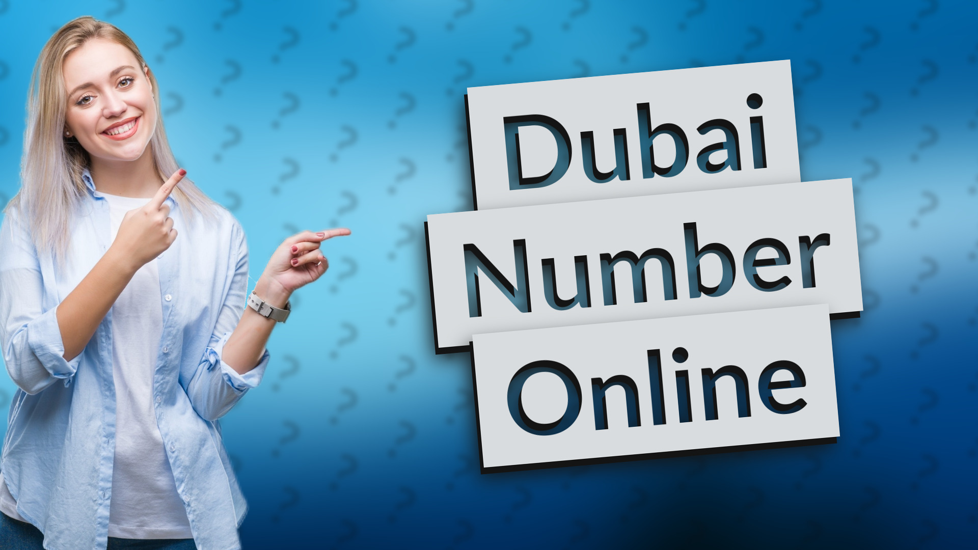 Dubai Number Online