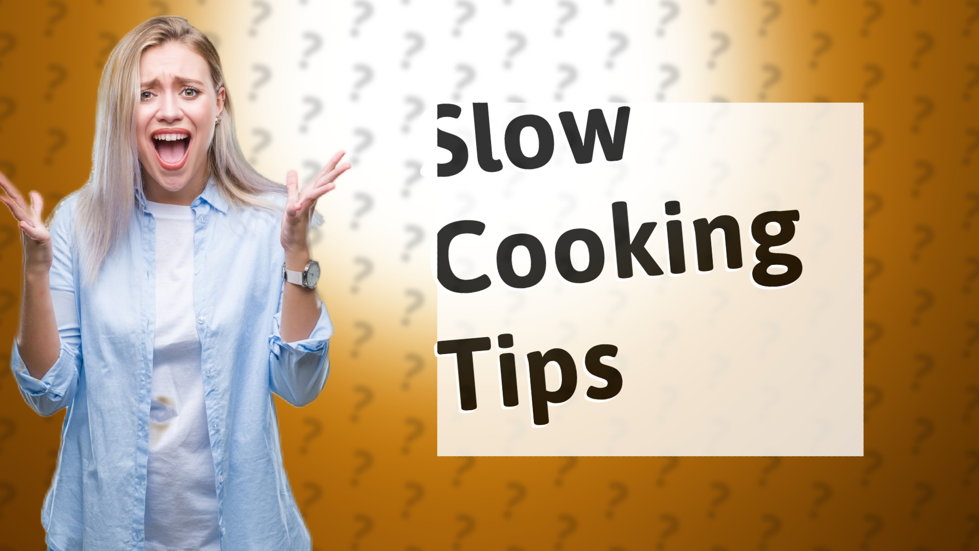 Slow Cooking Tips