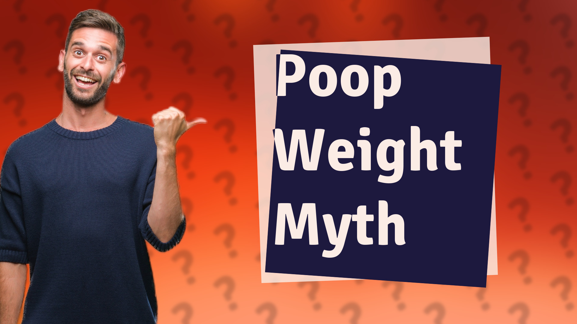 Poop Weight Myth