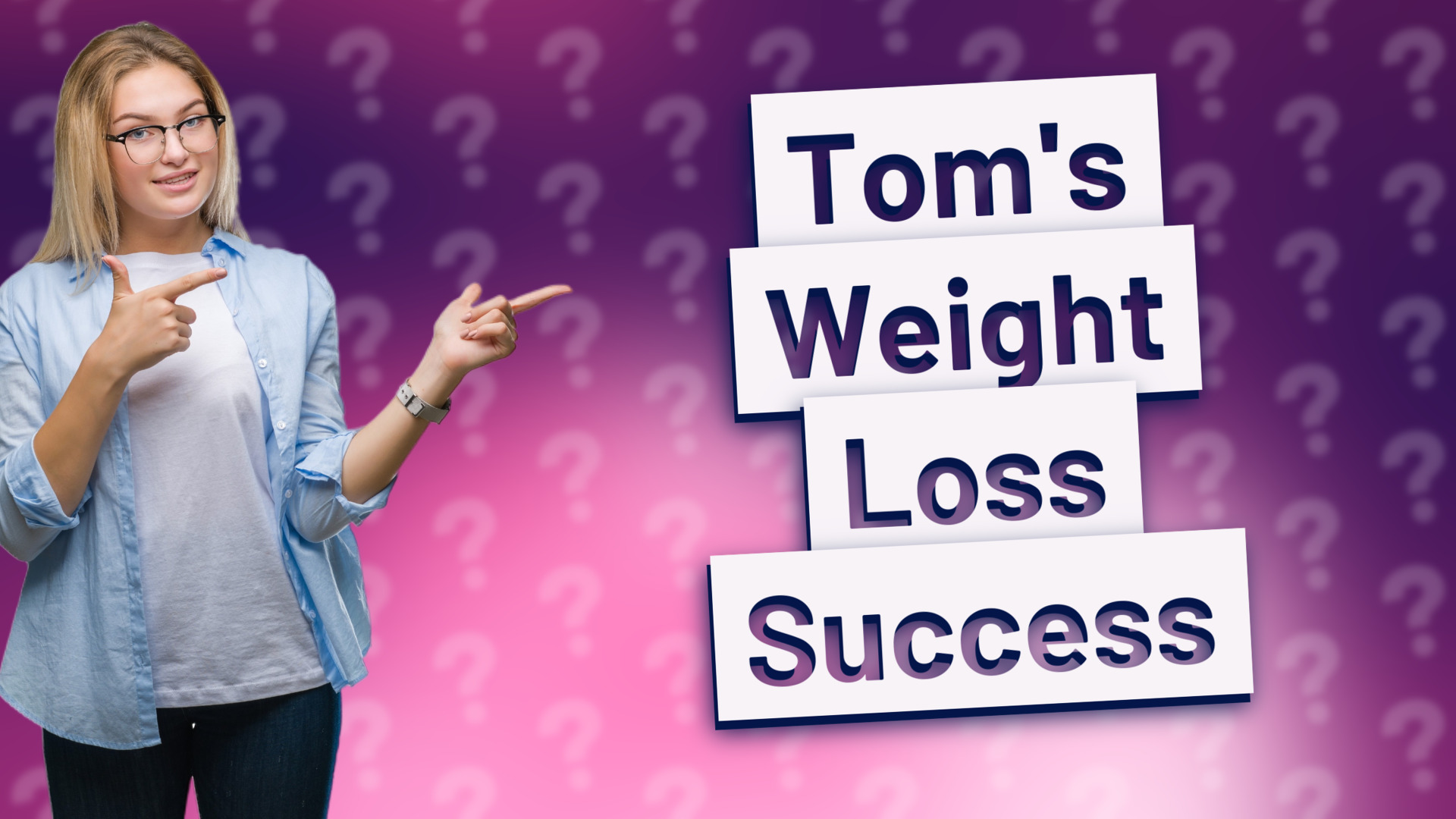 Tom's Weight Loss Success