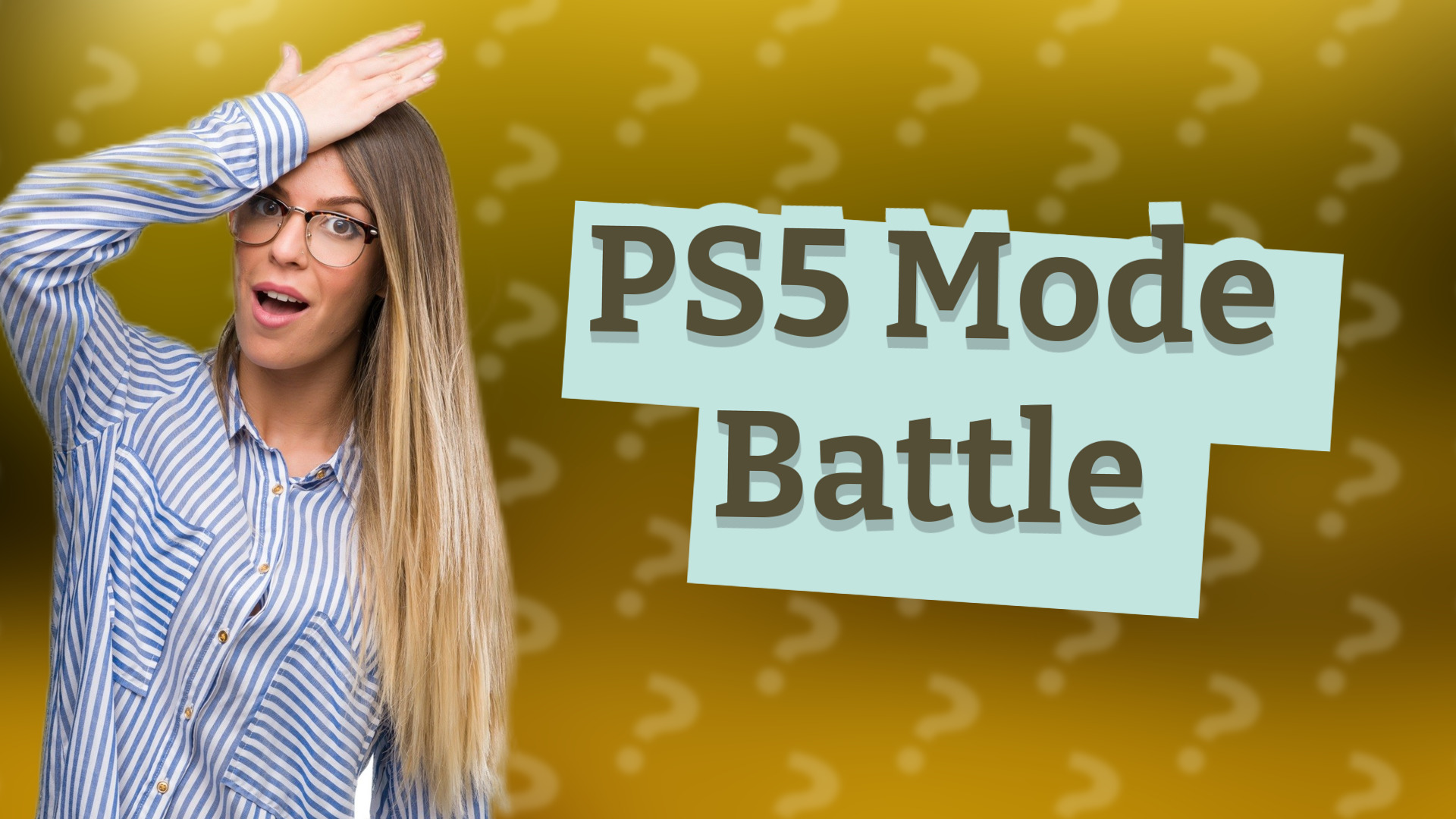 PS5 Mode Battle