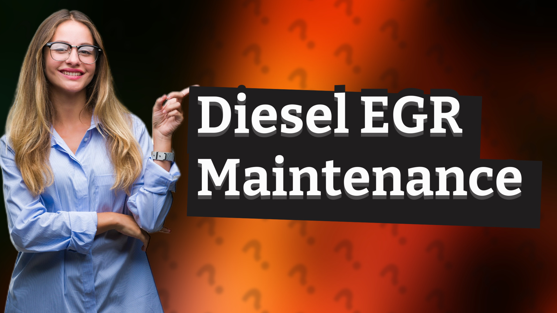 Diesel EGR Maintenance