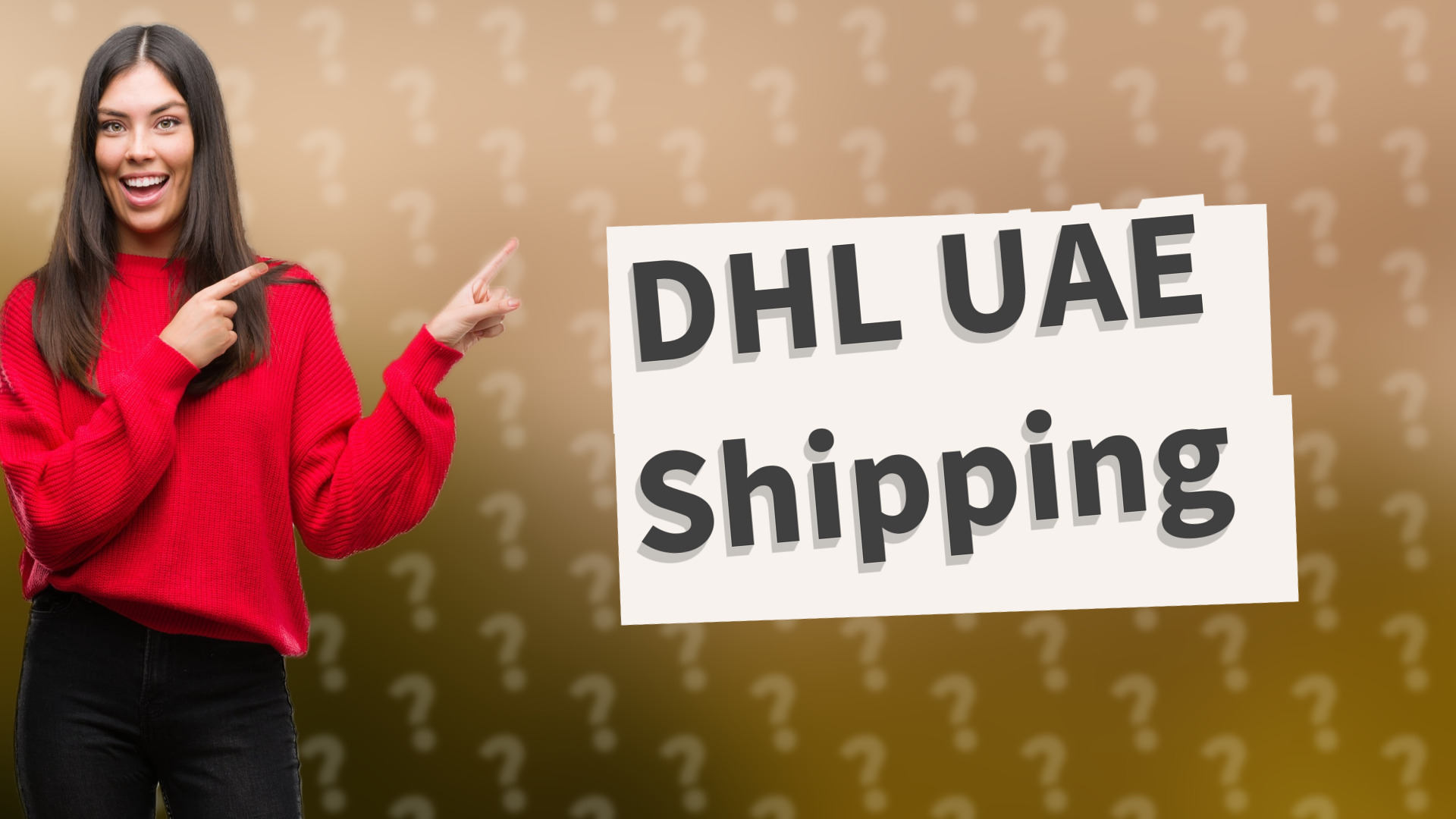 DHL UAE Shipping