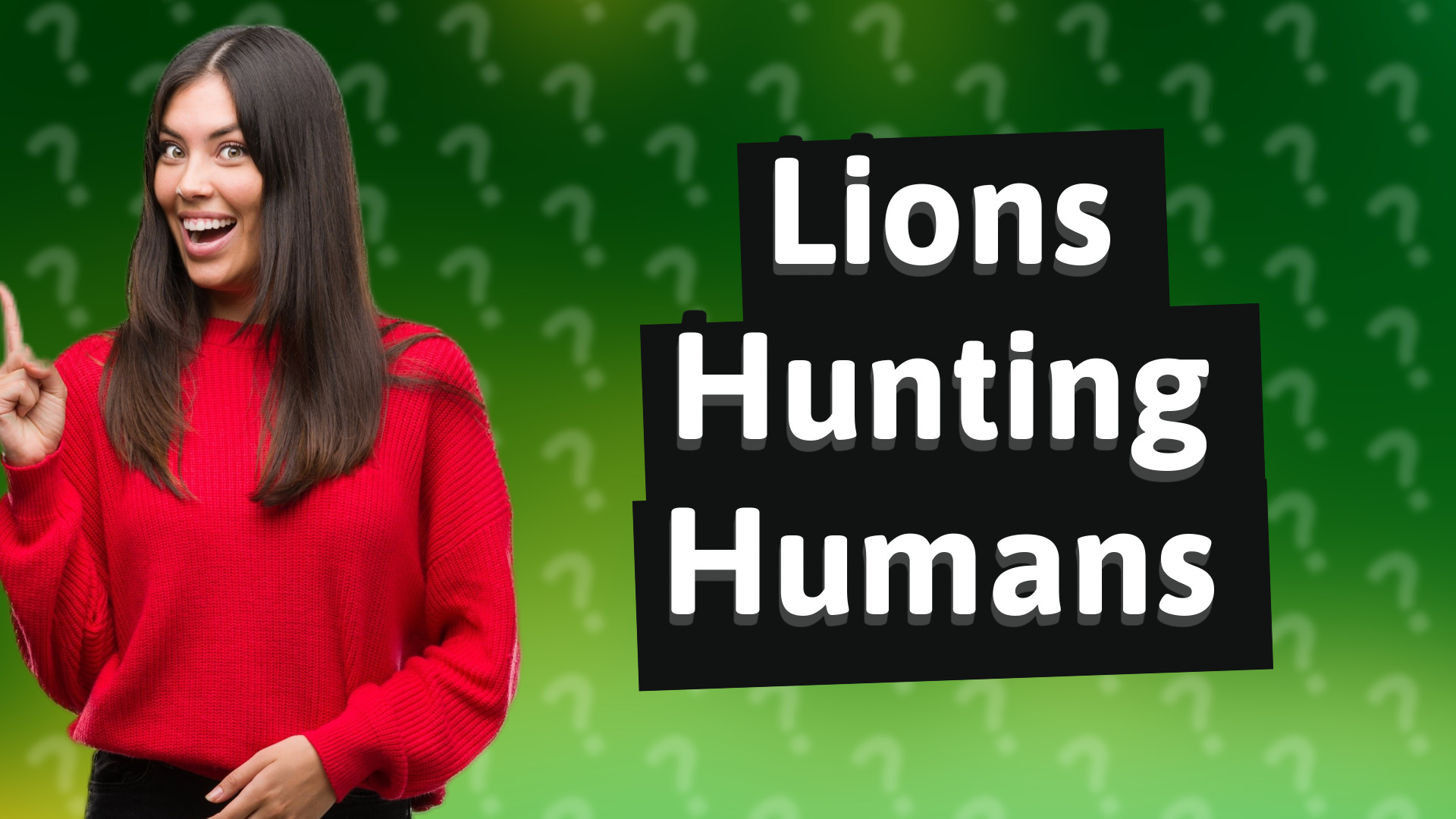 Lions Hunting Humans