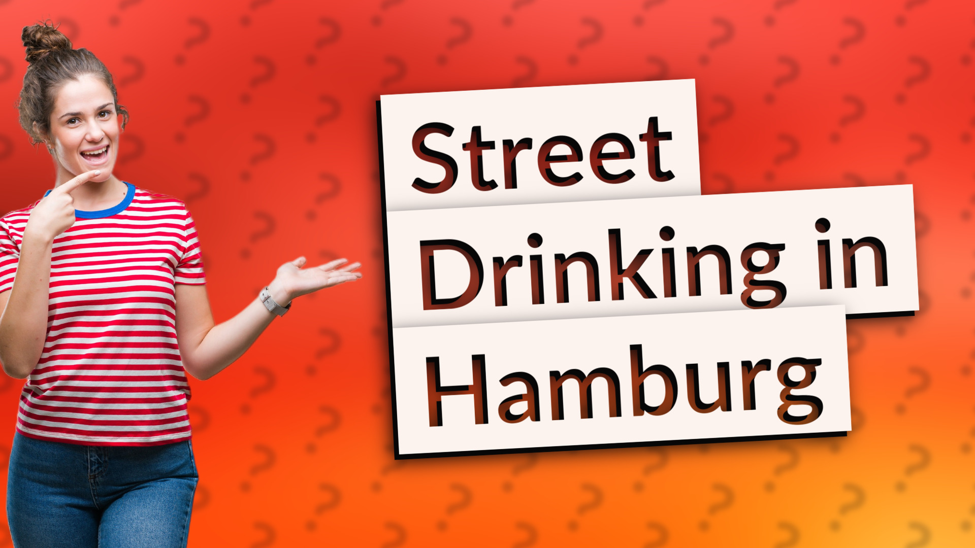 Street Drinking in Hamburg