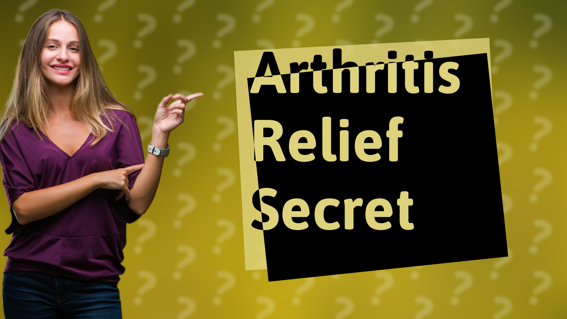 Arthritis Relief Secret