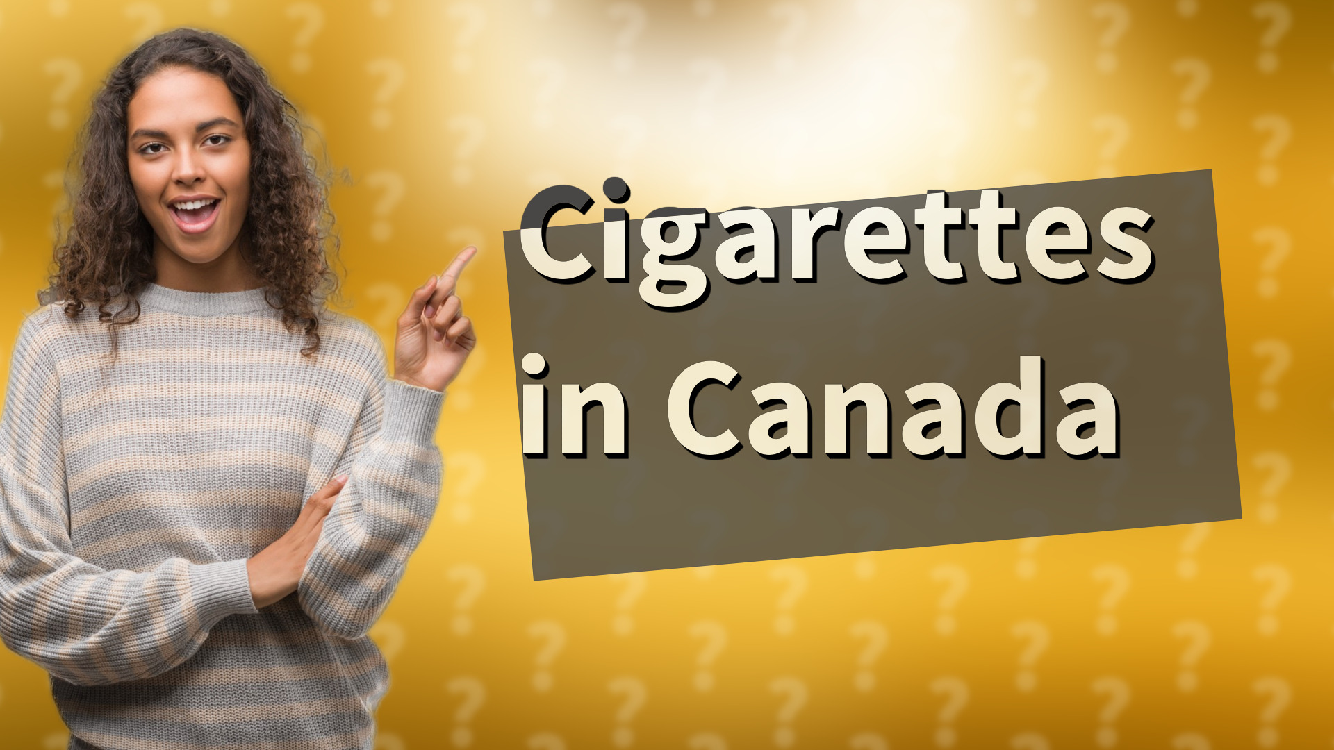 Cigarettes in Canada