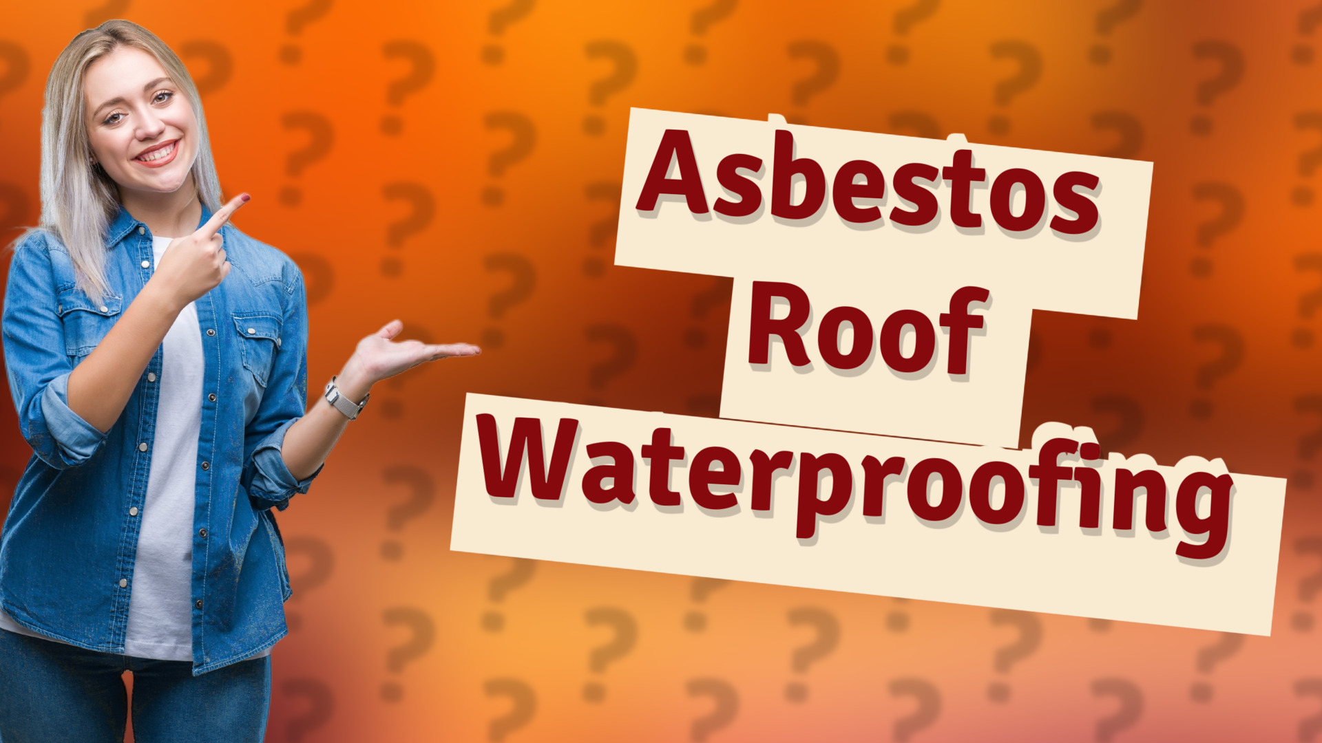 Asbestos Roof Waterproofing