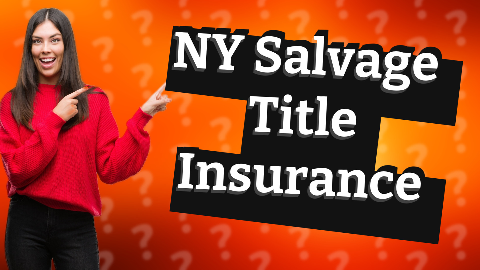 NY Salvage Title Insurance