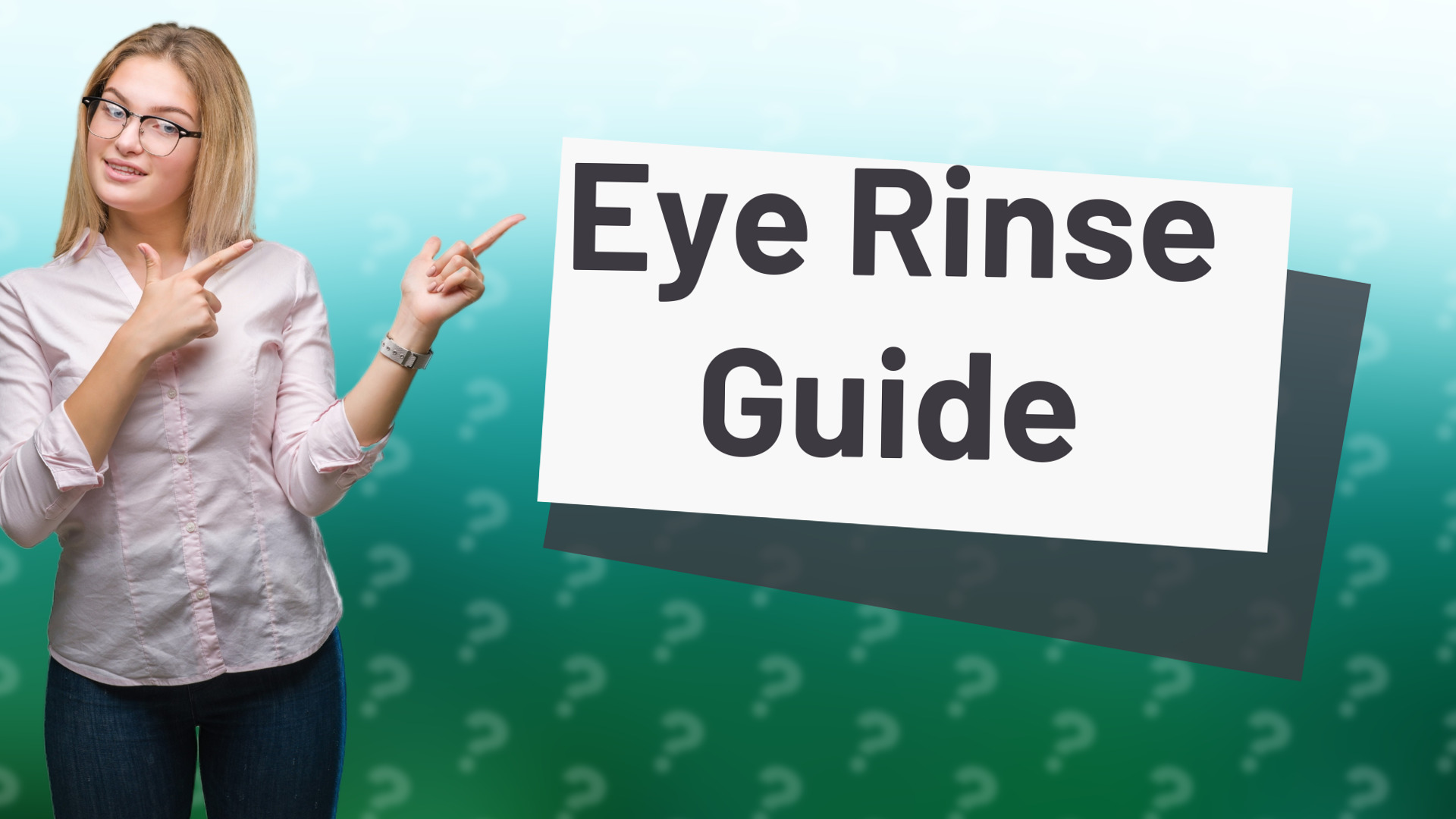 Eye Rinse Guide