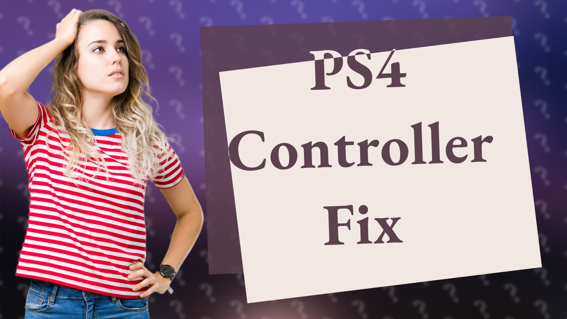 PS4 Controller Fix