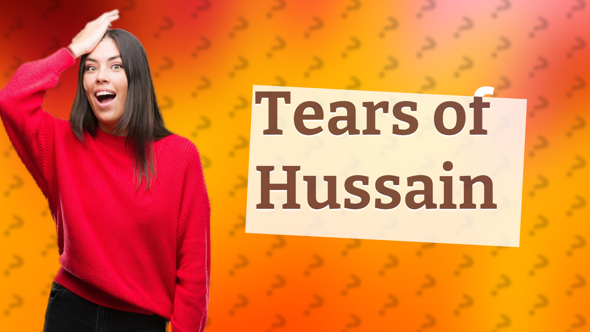 Tears of Hussain