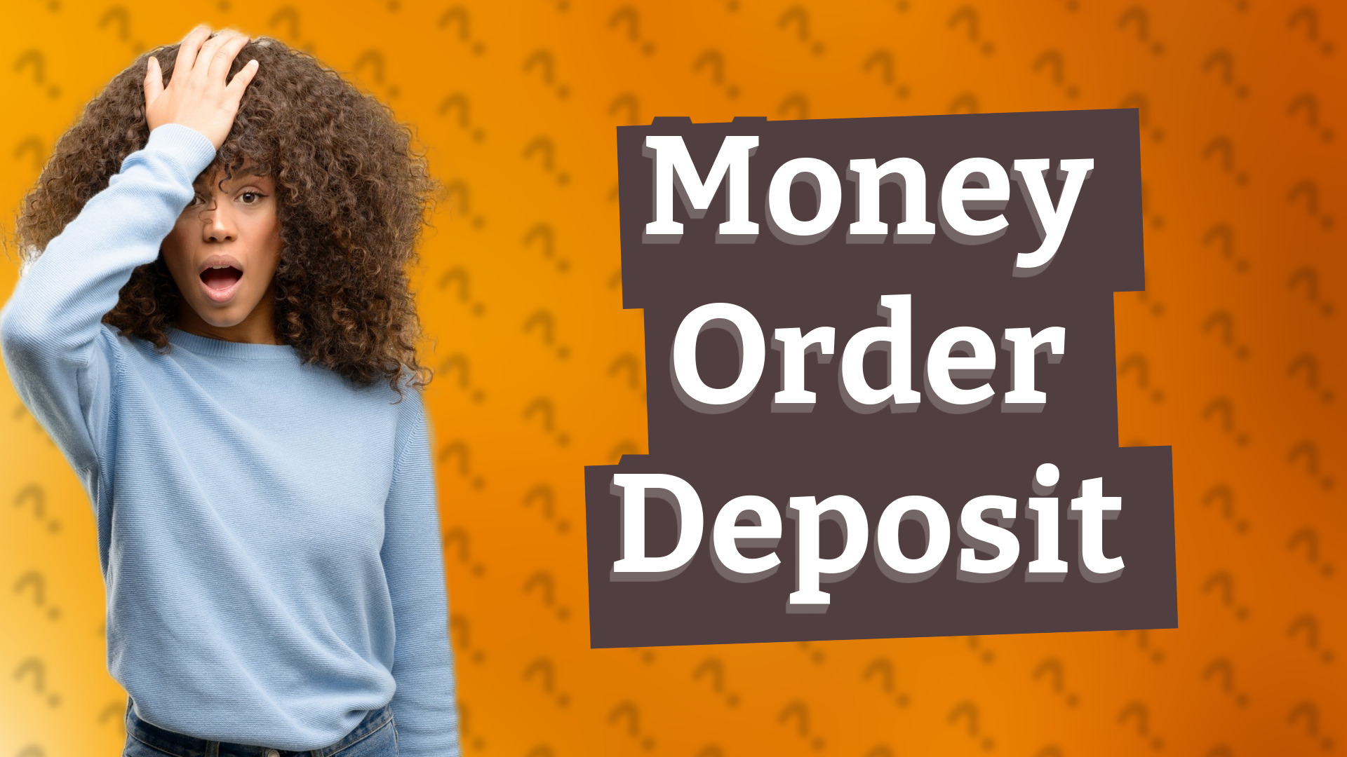 Money Order Deposit