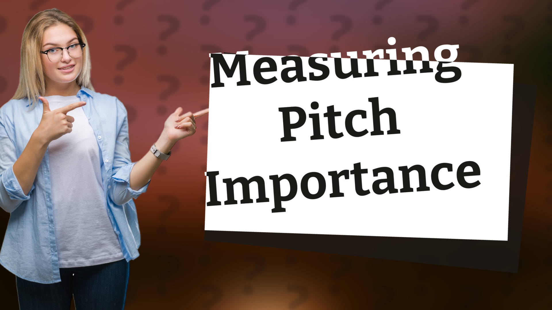 Measuring Pitch Importance