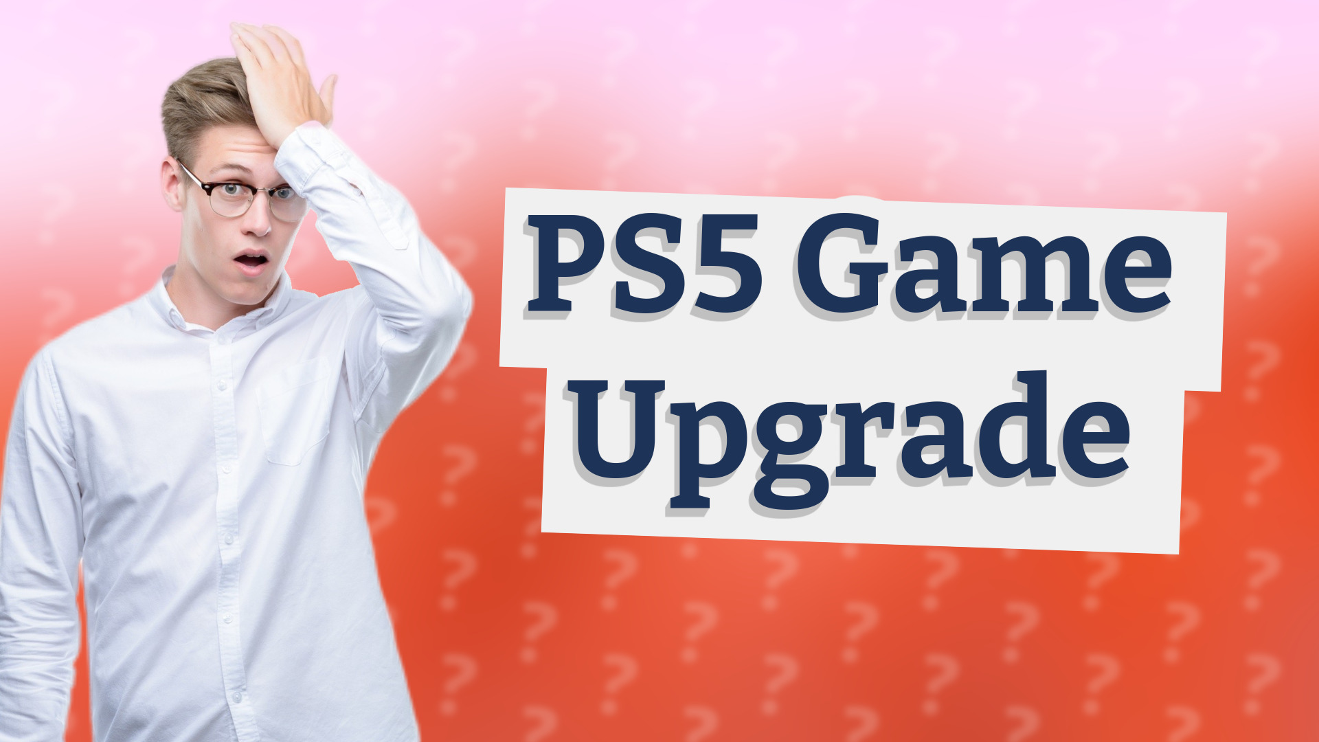 PS5 Game Upgrade