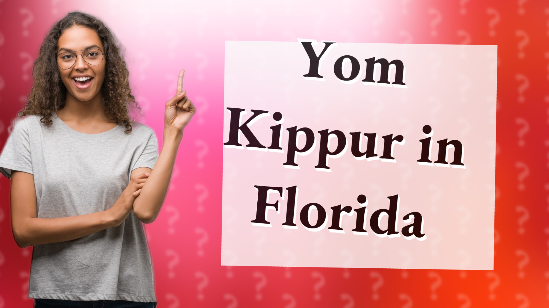 Yom Kippur in Florida