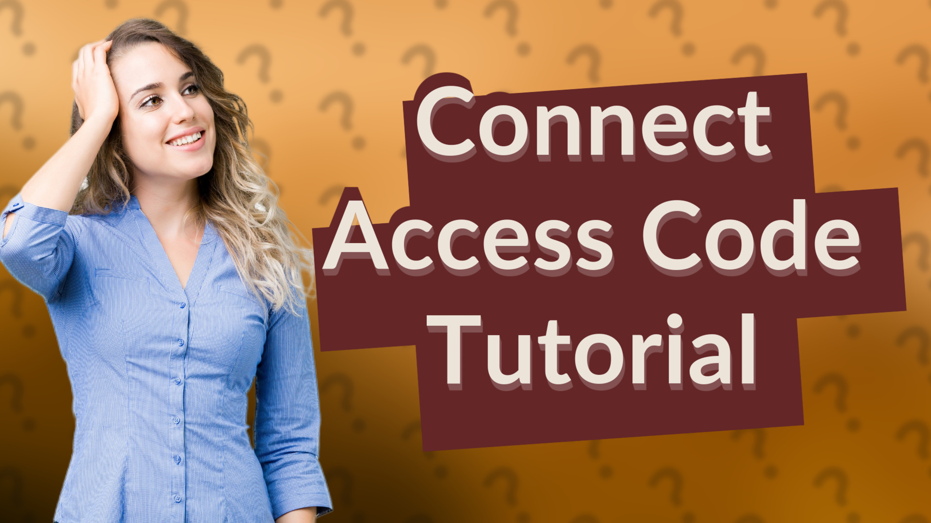 Connect Access Code Tutorial