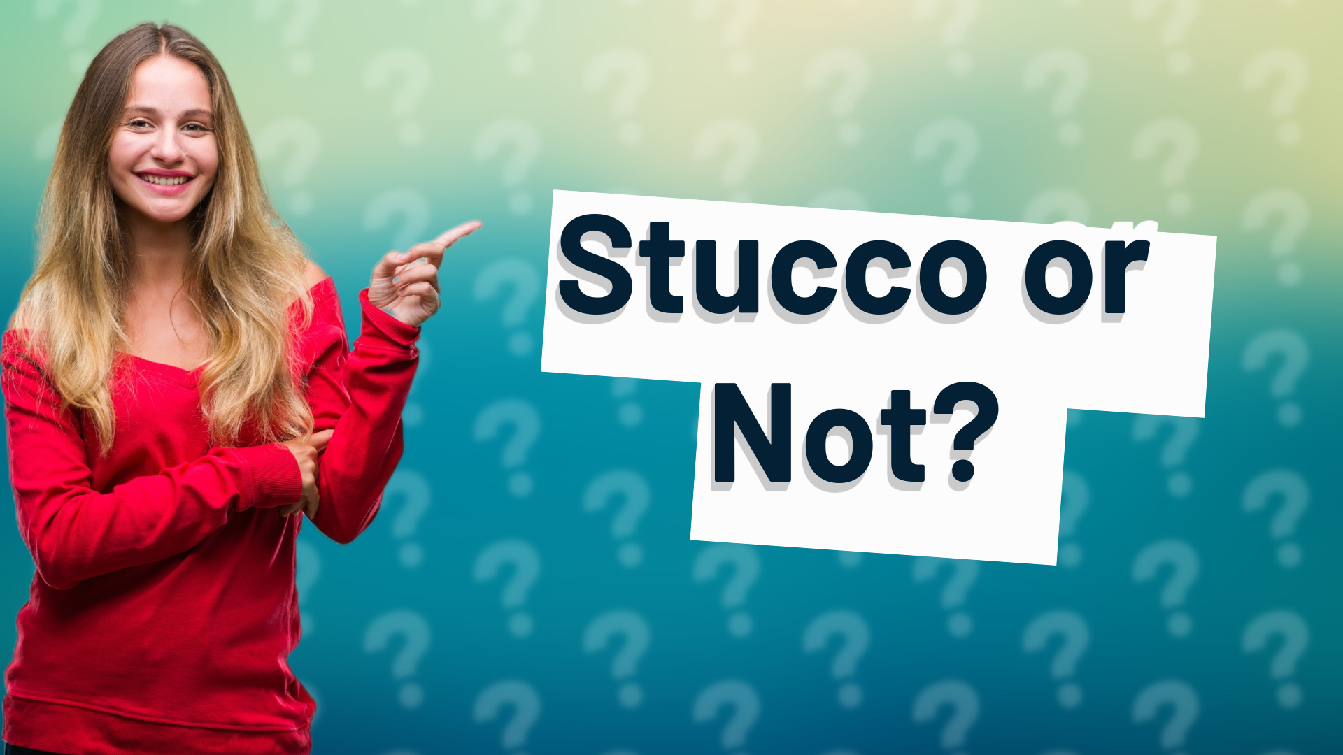 Stucco or Not?