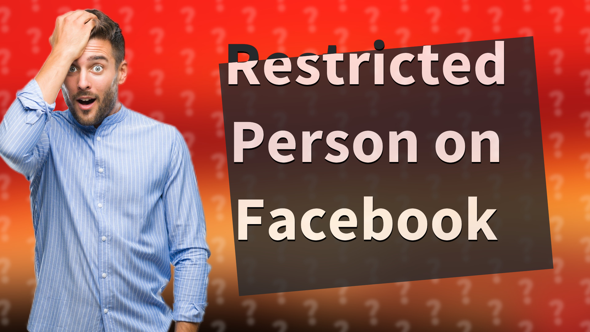 Restricted Person on Facebook