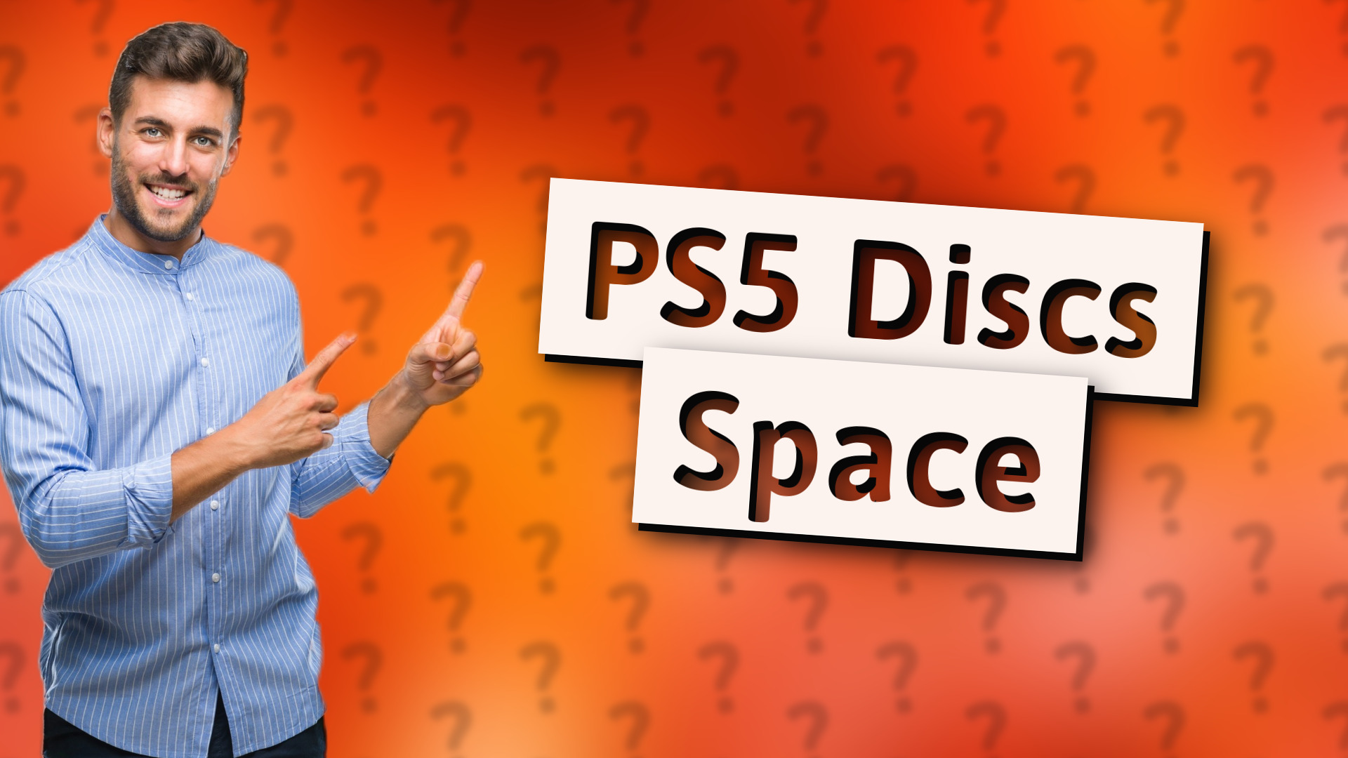 PS5 Discs Space