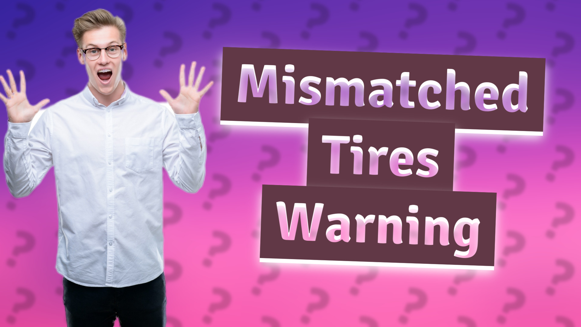 Mismatched Tires Warning