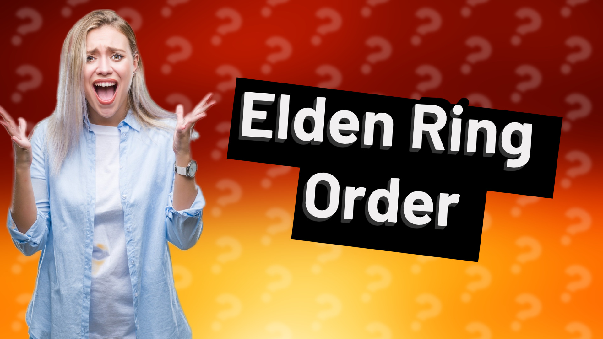 Elden Ring Order