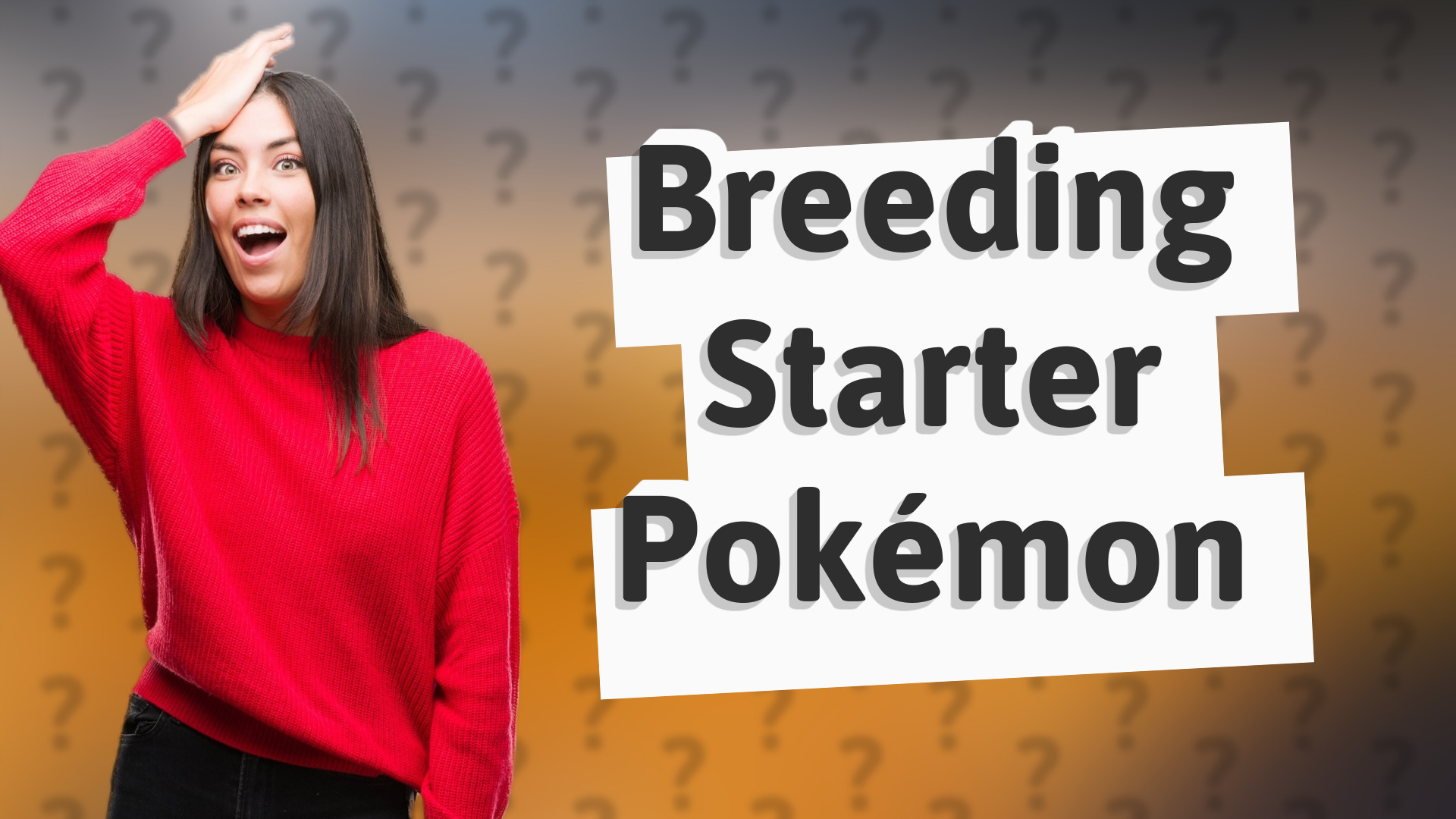 Breeding Starter Pokémon