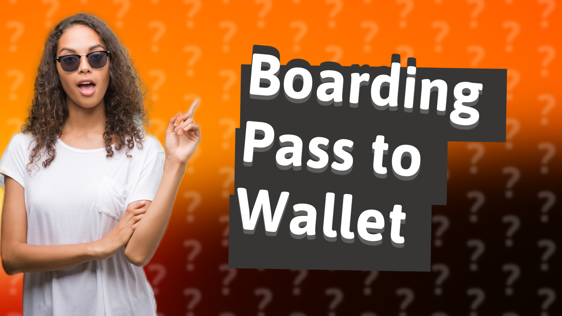 Boarding Pass to Wallet