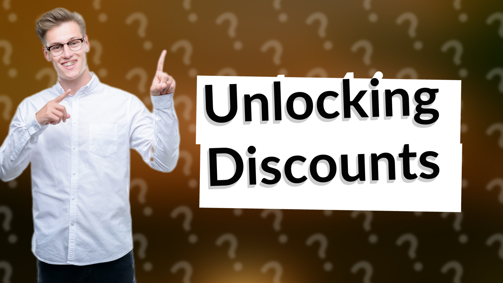 Unlocking Discounts