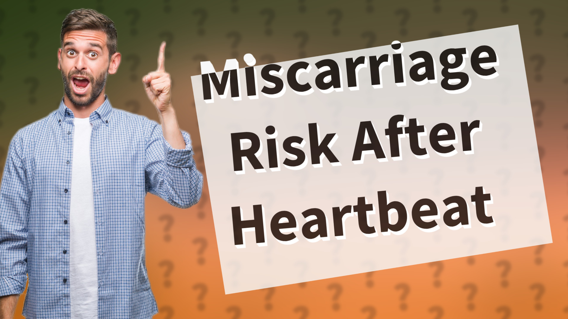 Miscarriage Risk After Heartbeat