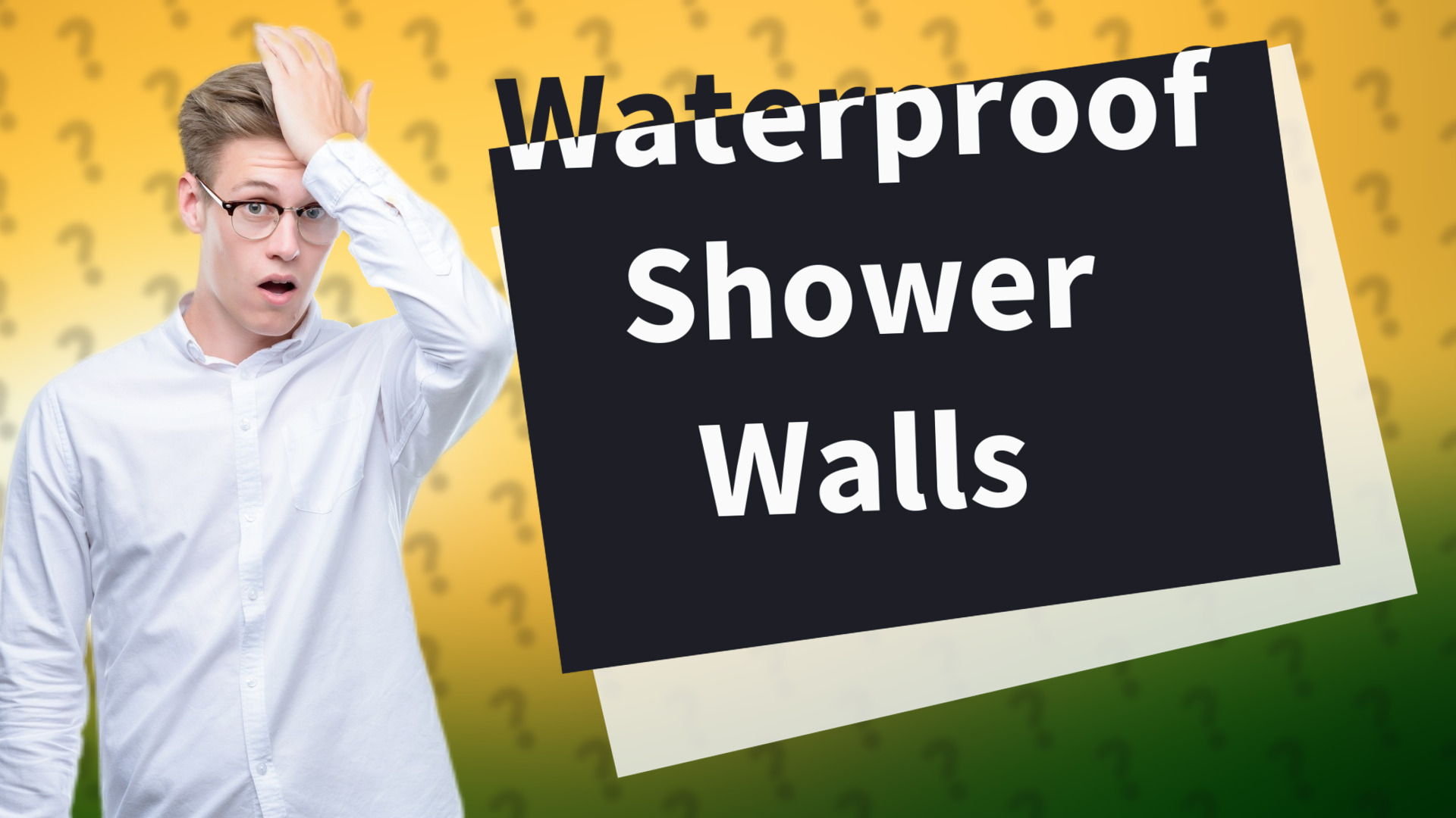 Waterproof Shower Walls