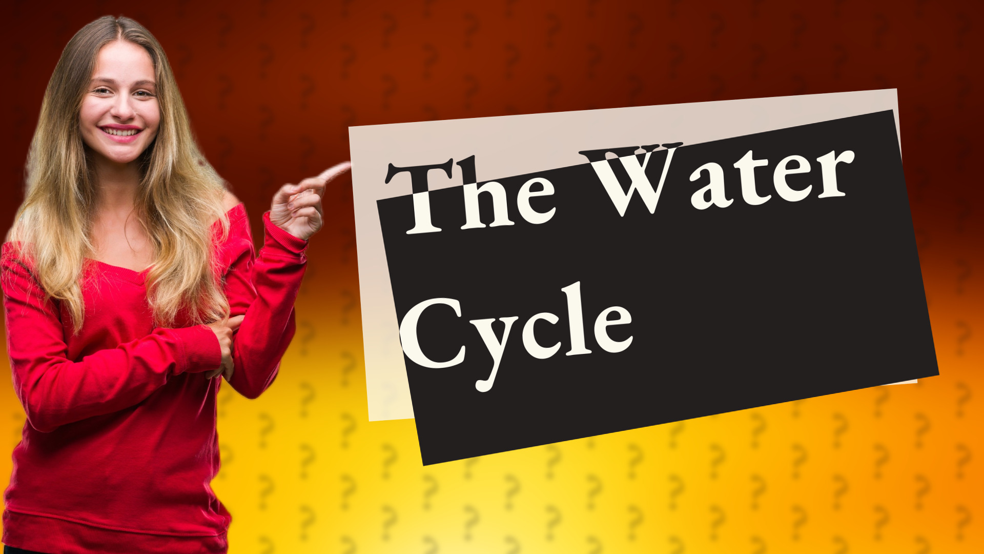 The Water Cycle