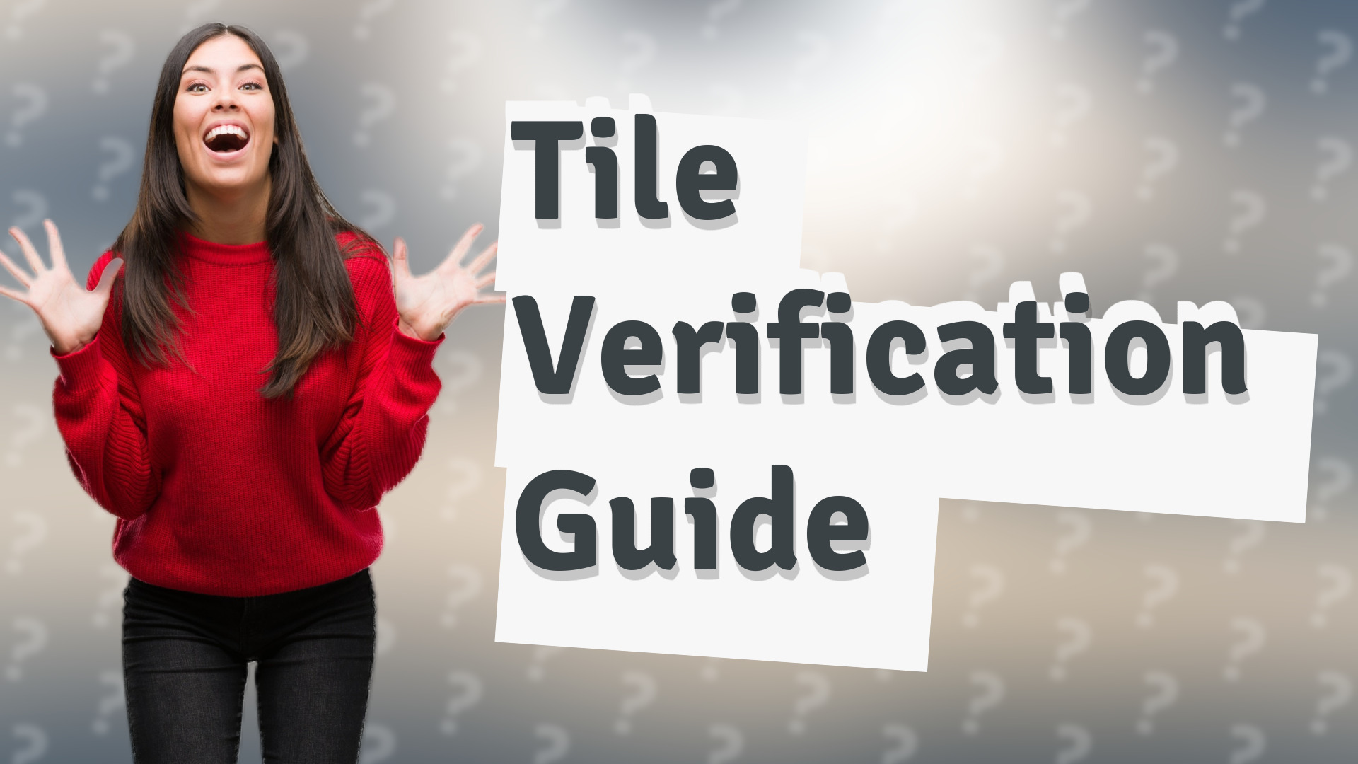 Tile Verification Guide