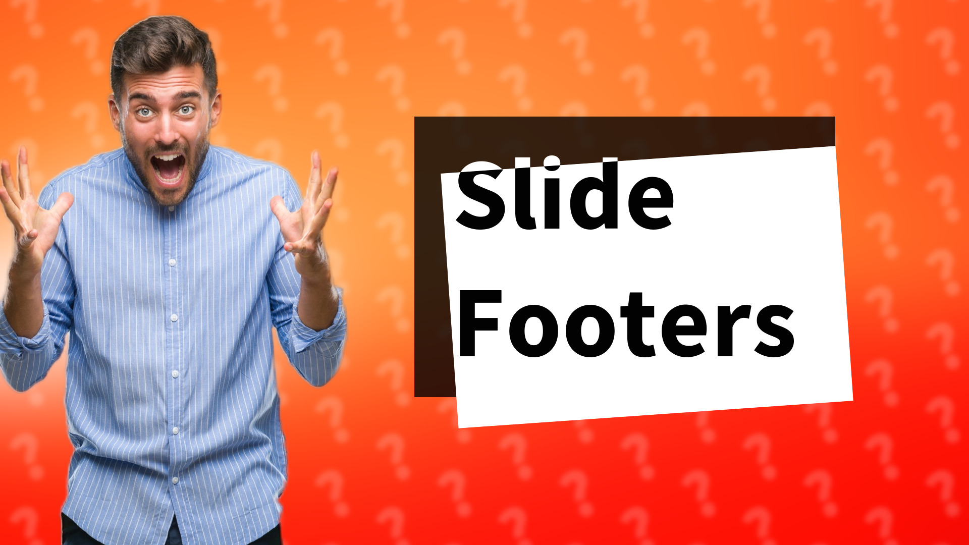Slide Footers