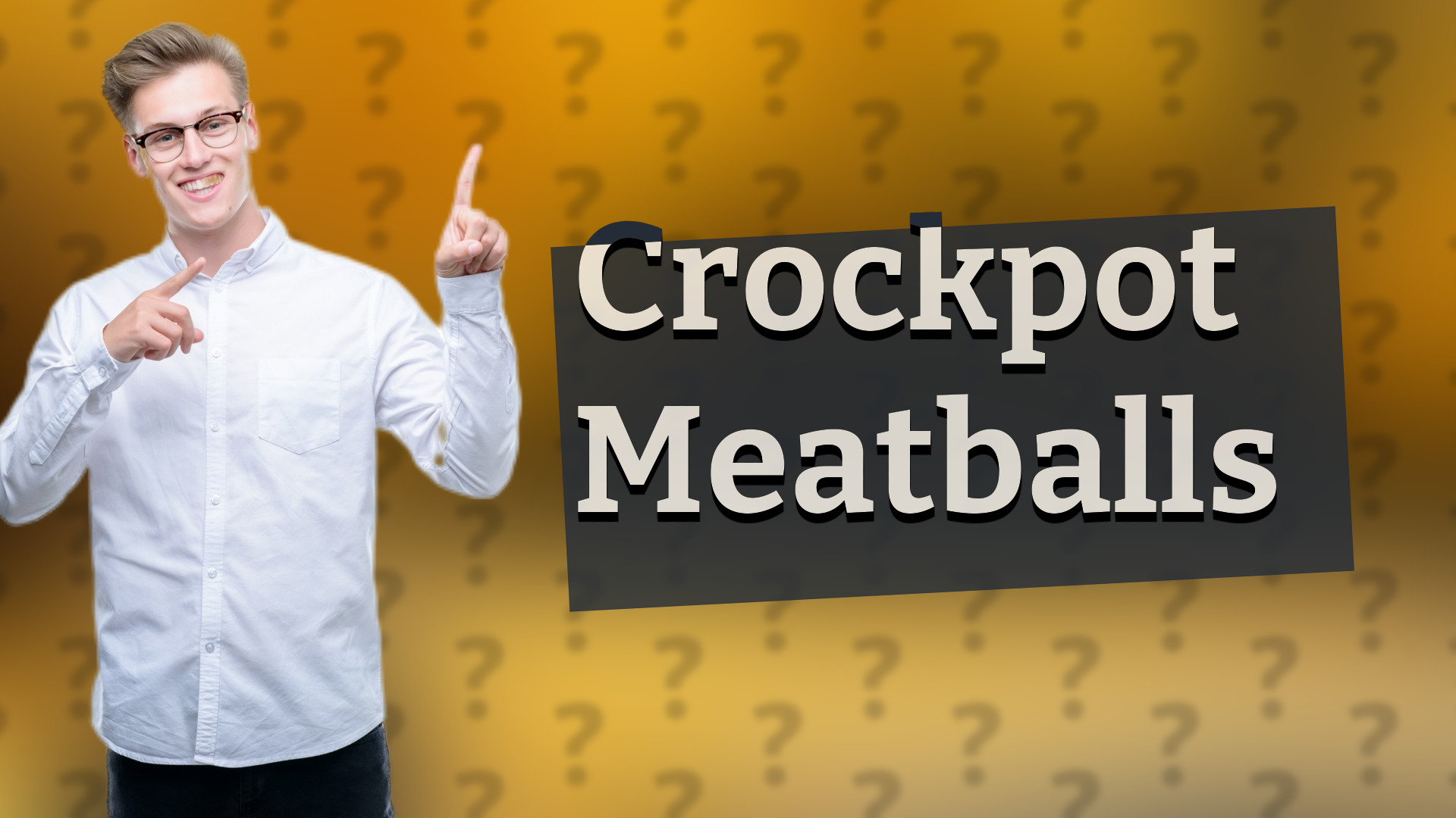 Crockpot Meatballs