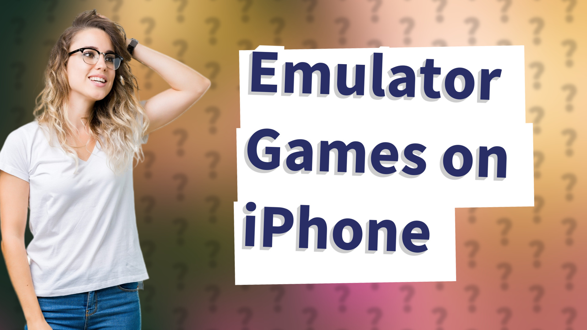 Emulator Games on iPhone