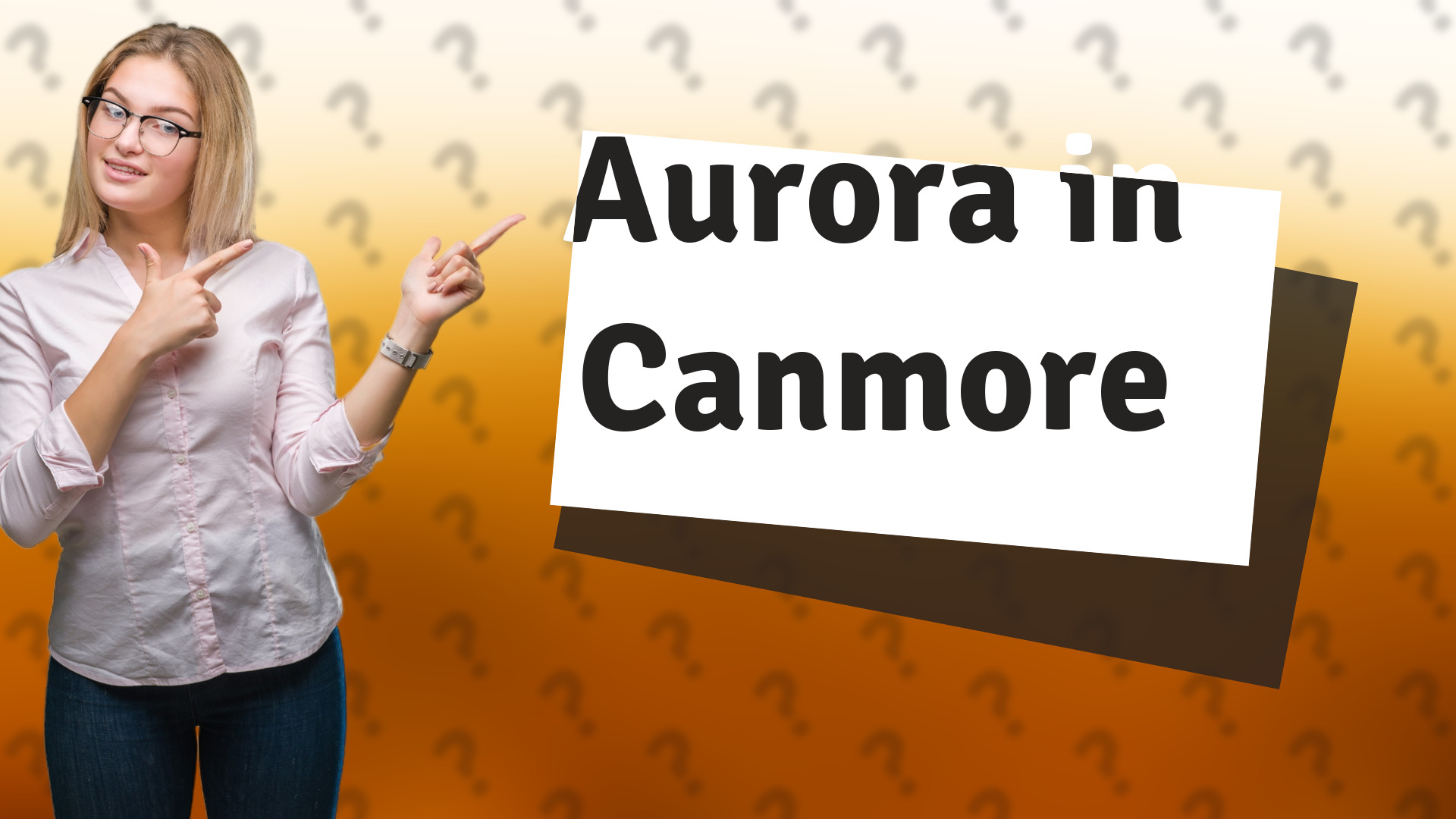 Aurora in Canmore