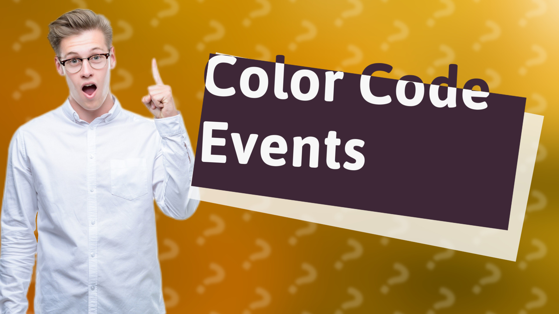 Color Code Events