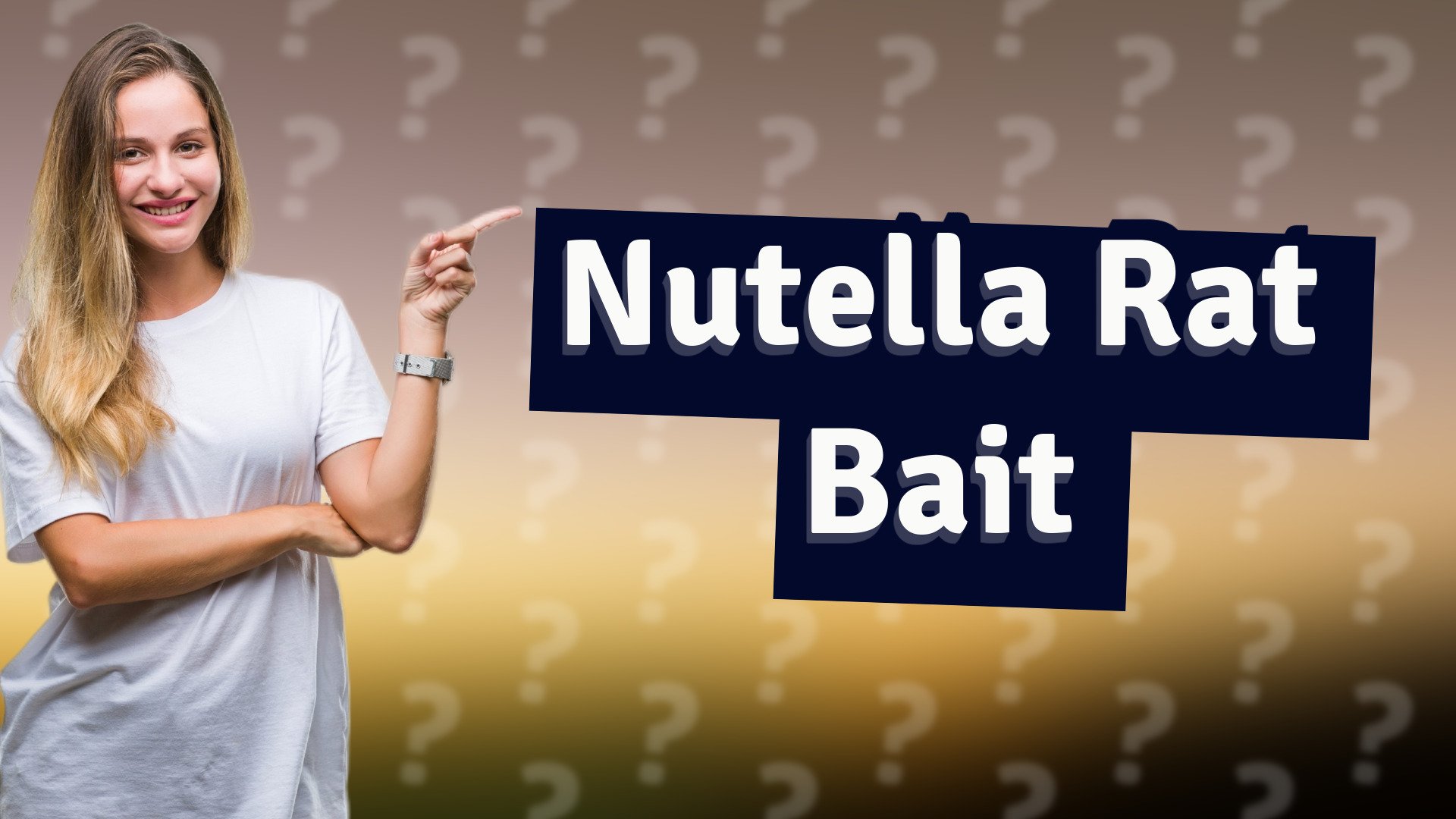 Nutella Rat Bait