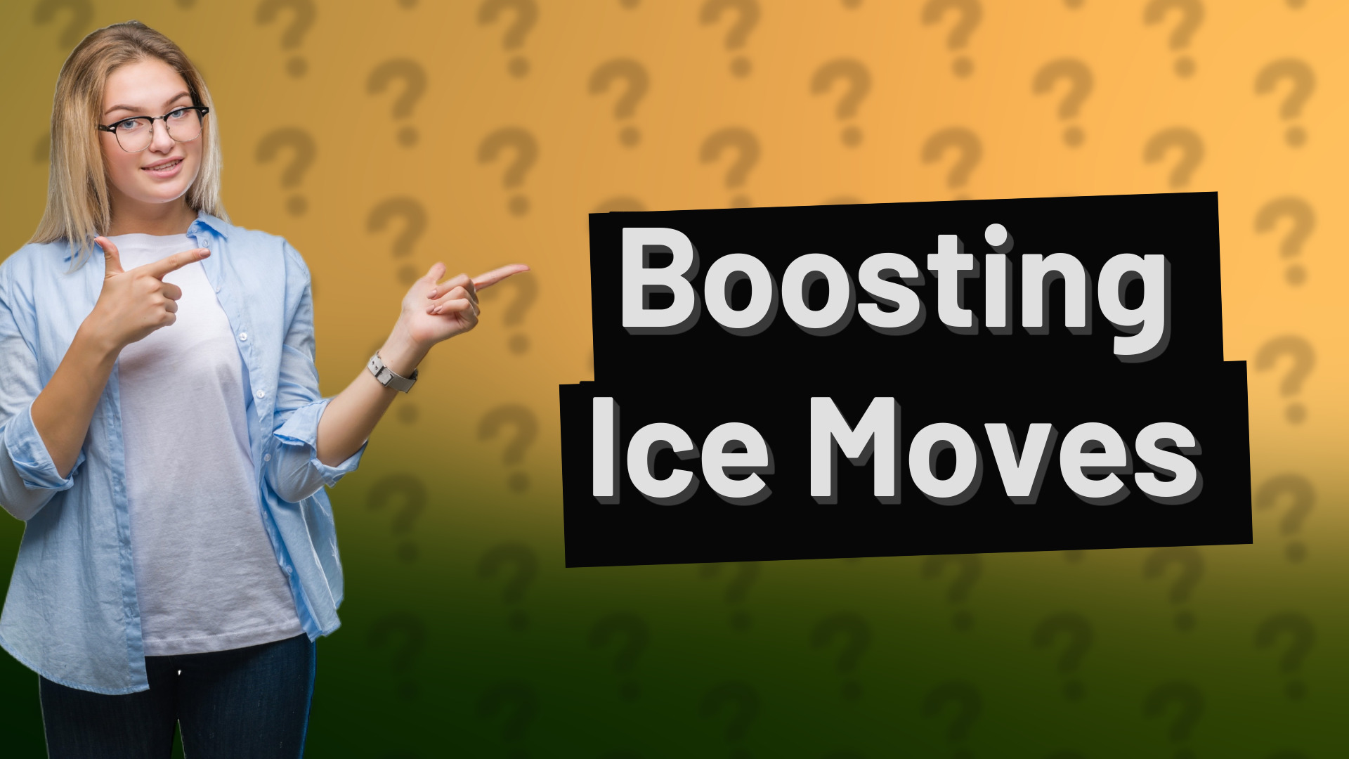 Boosting Ice Moves