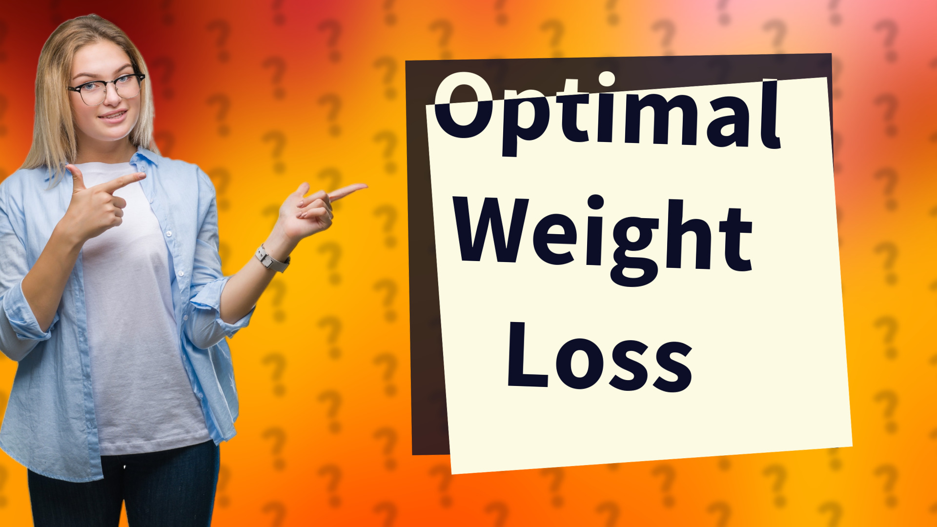 Optimal Weight Loss