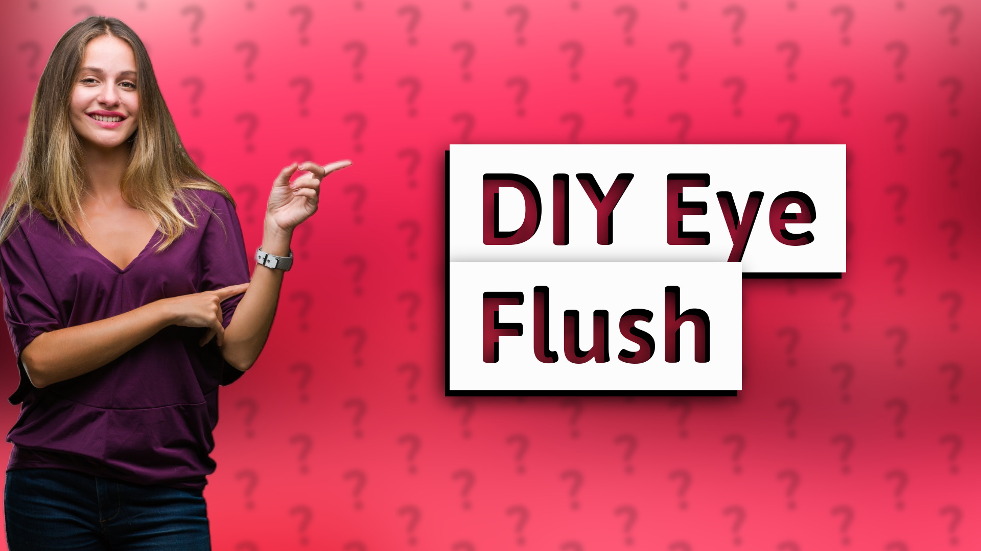 DIY Eye Flush