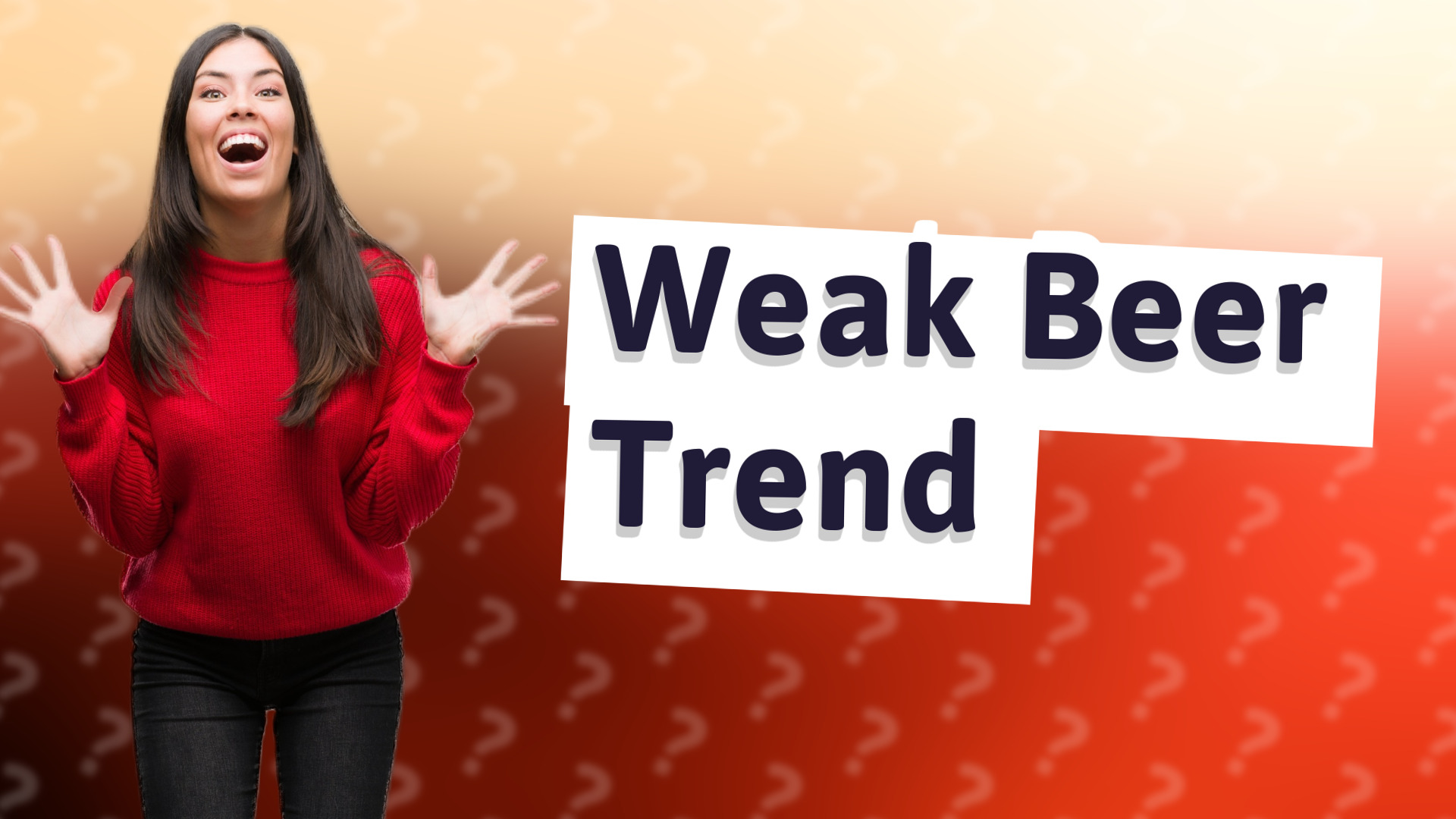 Weak Beer Trend