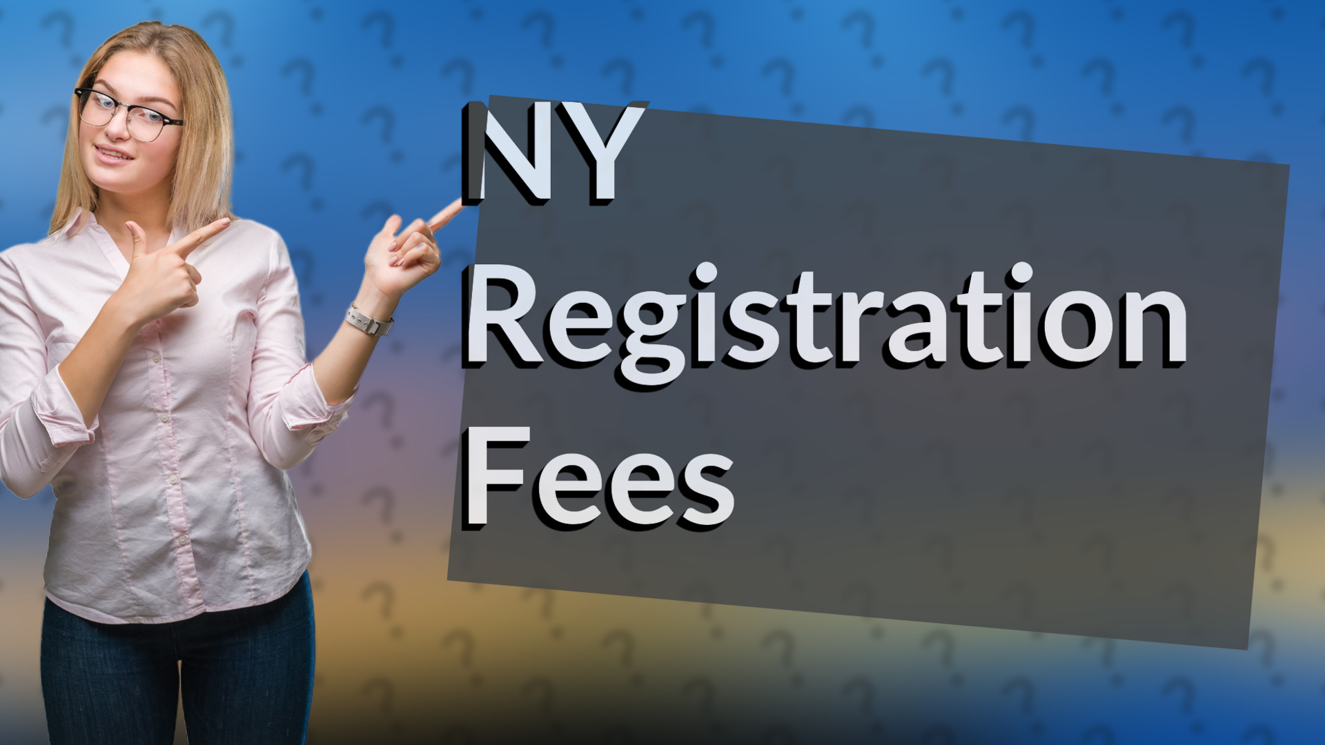 NY Registration Fees