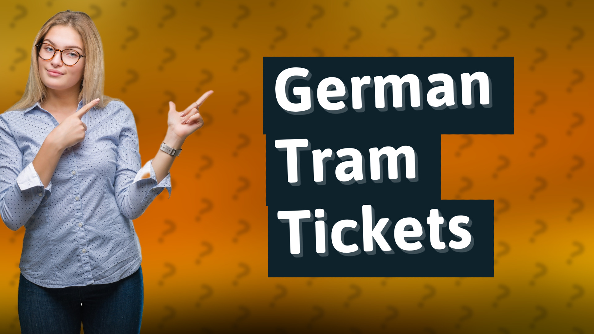 German Tram Tickets