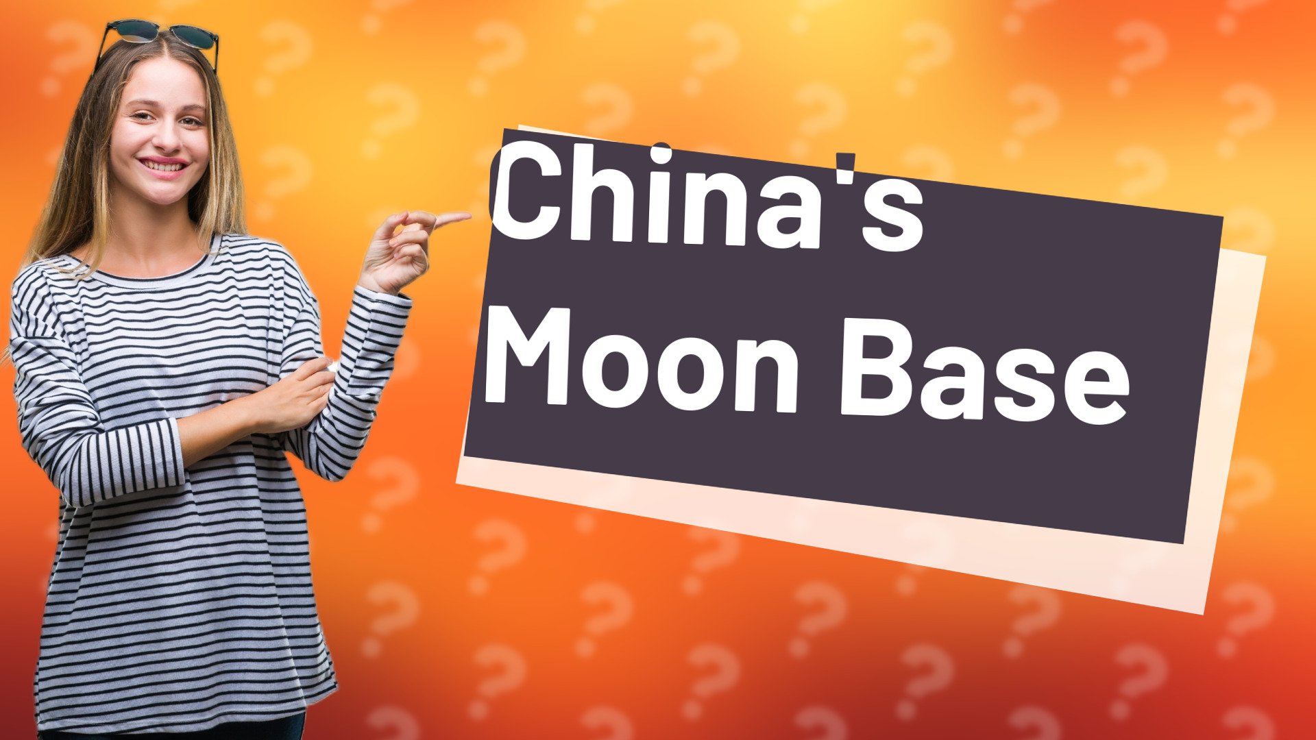 China's Moon Base