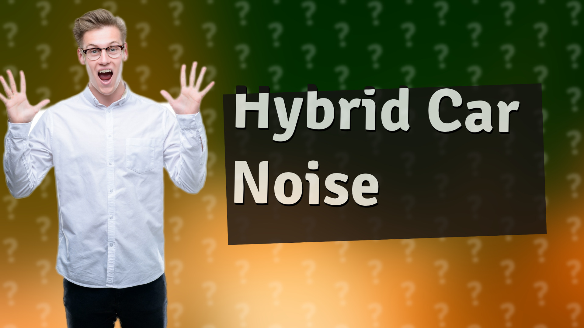 Hybrid Car Noise
