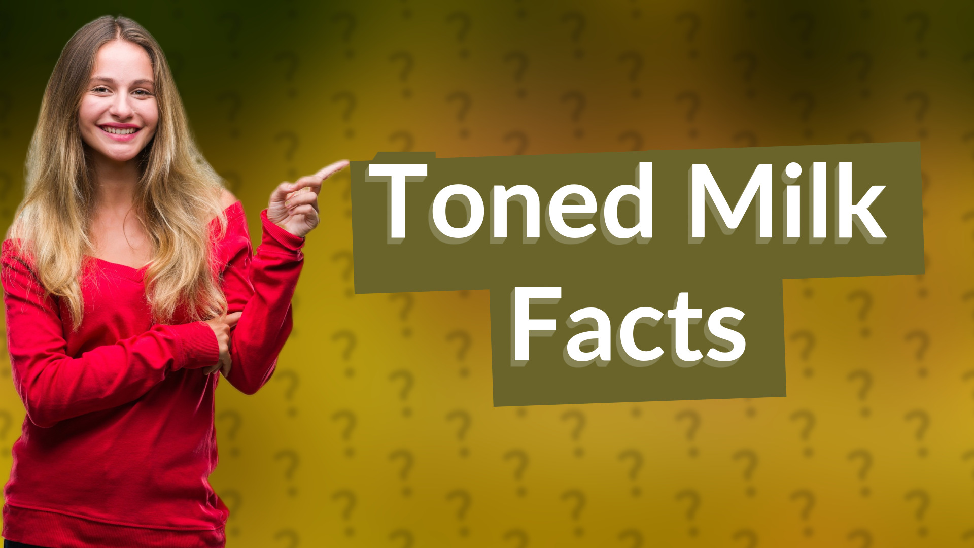 Toned Milk Facts