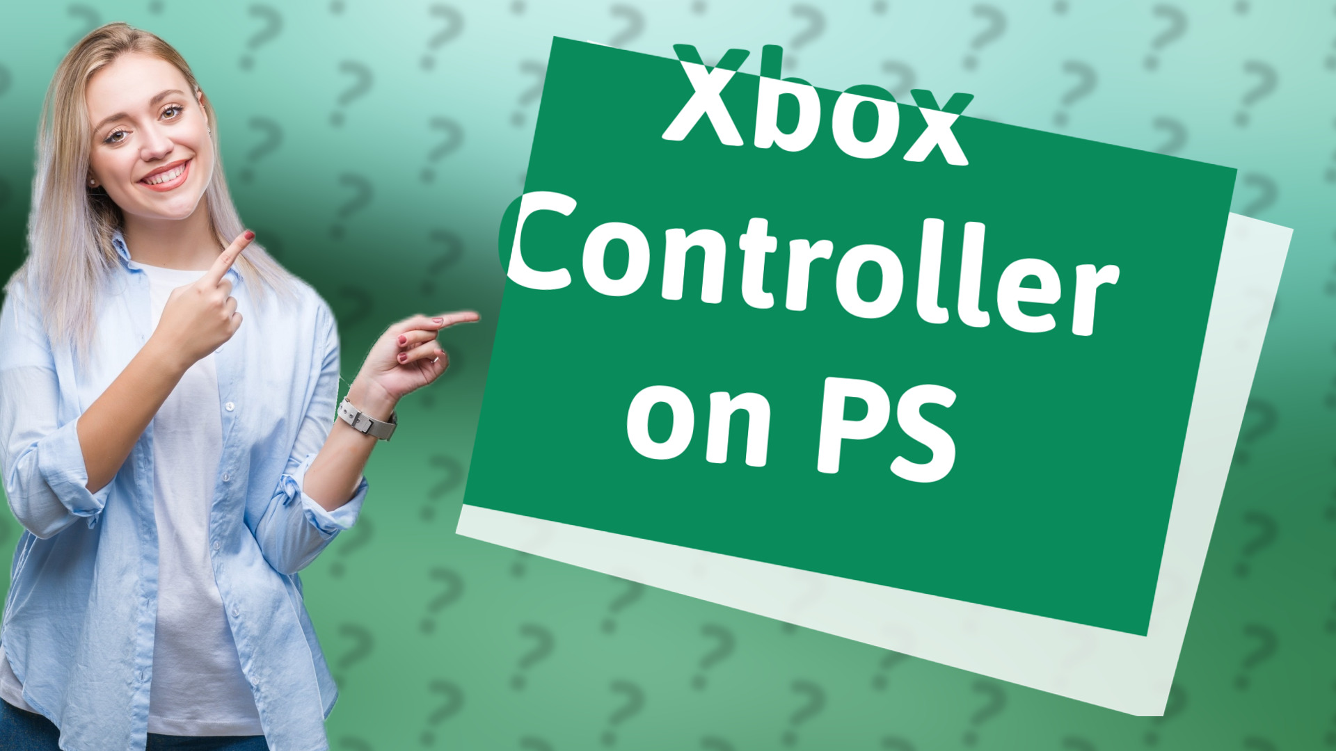 Xbox Controller on PS